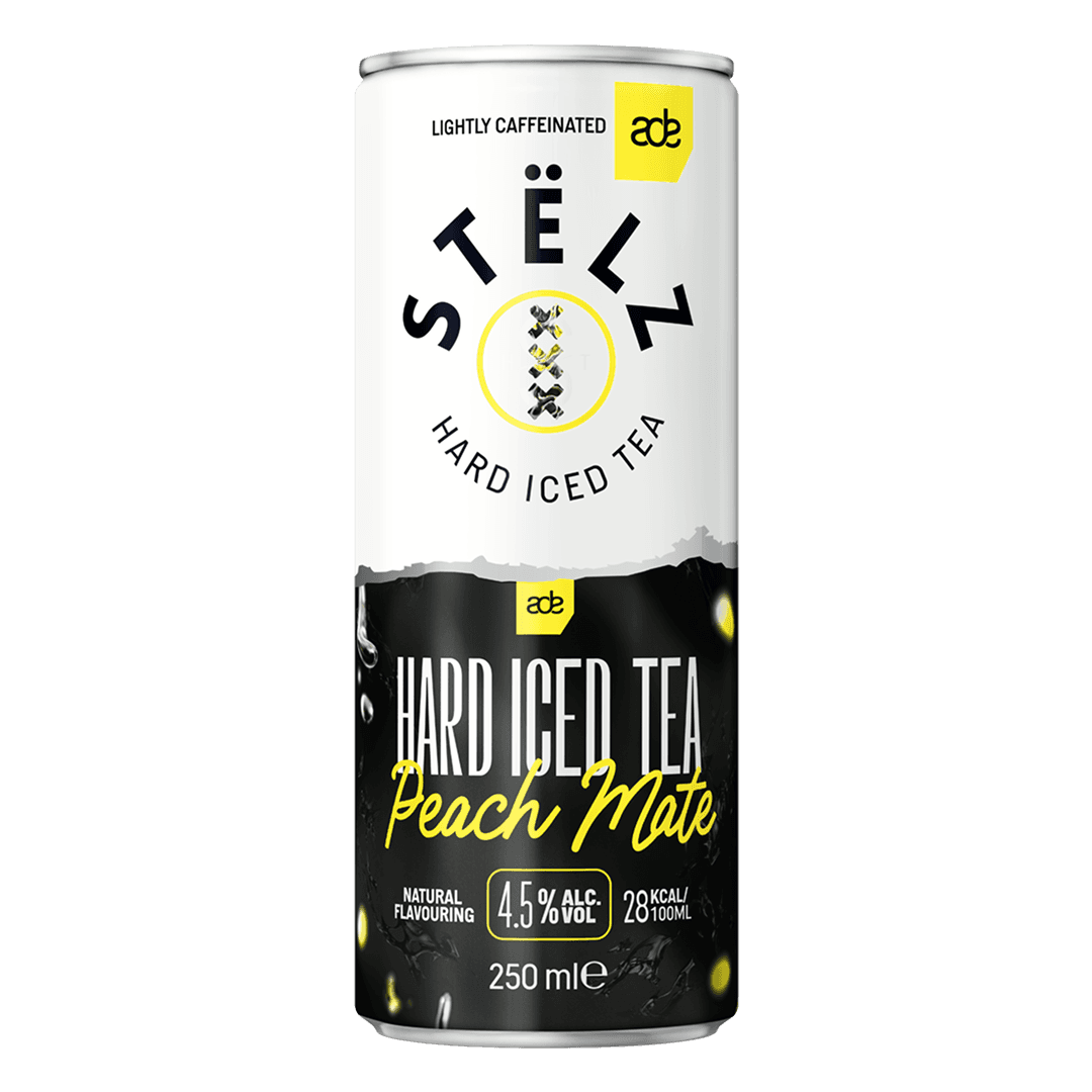 12-PACK STËLZ Hard Iced Tea Peach Mate